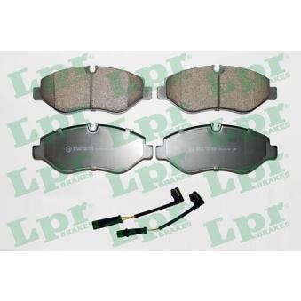 Jeu de 4 plaquettes de frein avant LPR OEM 2E0698151B