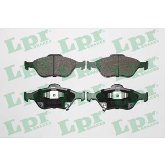 Jeu de 4 plaquettes de frein avant LPR OEM 044650D050