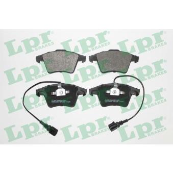 Jeu de 4 plaquettes de frein avant LPR [05P1285]