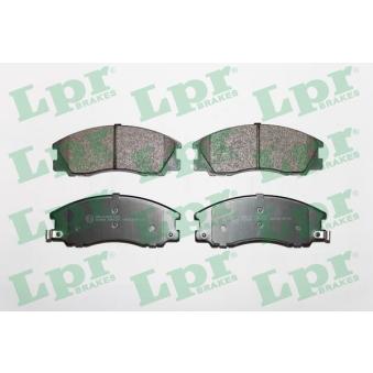 Jeu de 4 plaquettes de frein avant LPR OEM 58101H1A01