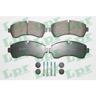 Jeu de 4 plaquettes de frein avant LPR OEM 9064210300