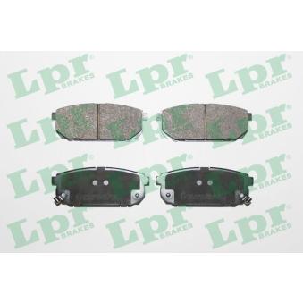 Jeu de 4 plaquettes de frein arrière LPR OEM 583023EE00