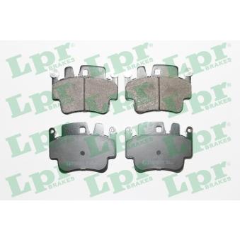 Jeu de 4 plaquettes de frein avant LPR OEM 99635294902 Jeu de 4 plaquettes de frein avant LPR OEM 99635294902
