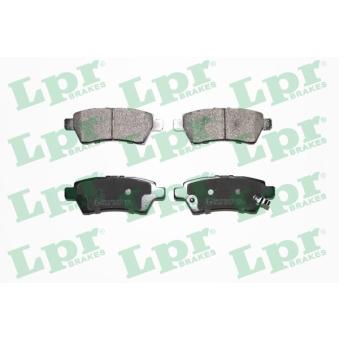 Jeu de 4 plaquettes de frein arrière LPR OEM 44060EB325