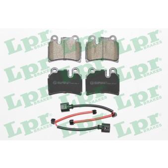 Jeu de 4 plaquettes de frein arrière LPR OEM 7L6698451B