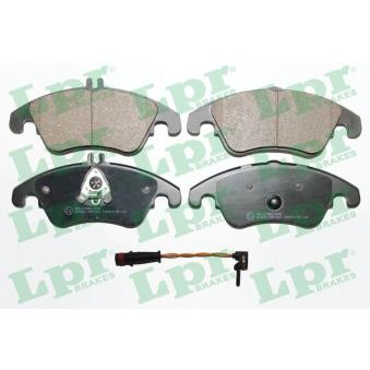 Jeu de 4 plaquettes de frein avant LPR OEM 0054201620