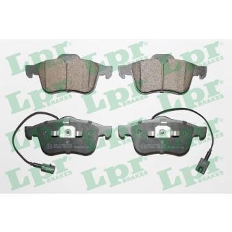 Jeu de 4 plaquettes de frein avant LPR 05P1470 pour JAGUAR F-PACE 2.2 JTS - 185cv