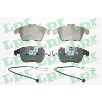 Jeu de 4 plaquettes de frein avant LPR OEM 1610103880 Jeu de 4 plaquettes de frein avant LPR OEM 1610103880