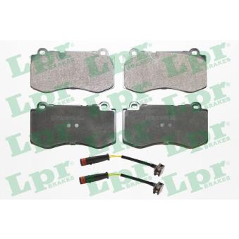 Jeu de 4 plaquettes de frein avant LPR OEM 0054207820