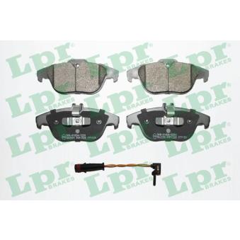 Jeu de 4 plaquettes de frein arrière LPR OEM 0054204920