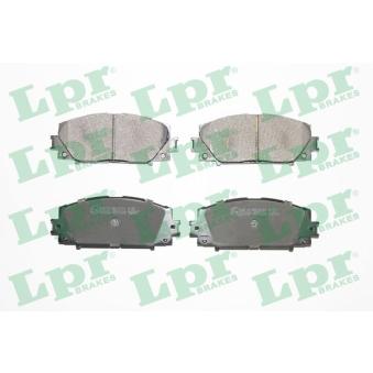 Jeu de 4 plaquettes de frein avant LPR OEM 044650W141