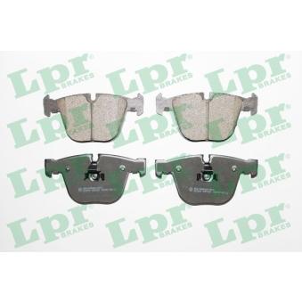 Jeu de 4 plaquettes de frein arrière LPR OEM 6783555