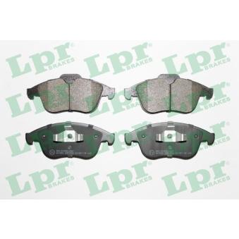 Jeu de 4 plaquettes de frein avant LPR 05P1534 pour AUDI A6 1.6 16V - 110cv