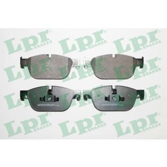 Jeu de 4 plaquettes de frein avant LPR [05P1561]