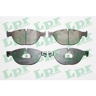 Jeu de 4 plaquettes de frein avant LPR OEM 34116775322