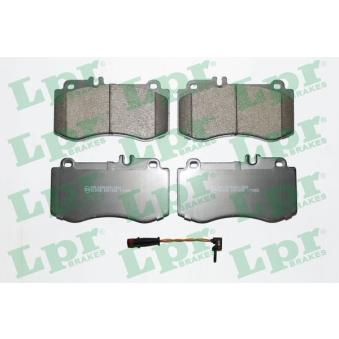 Jeu de 4 plaquettes de frein avant LPR 05P1592A pour TOYOTA LAND CRUISER E 500 - 388cv