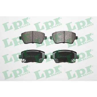 Jeu de 4 plaquettes de frein avant LPR OEM 4711040