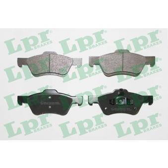 Jeu de 4 plaquettes de frein avant LPR OEM 4778223
