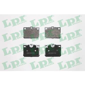 Jeu de 4 plaquettes de frein avant LPR OEM MB193425