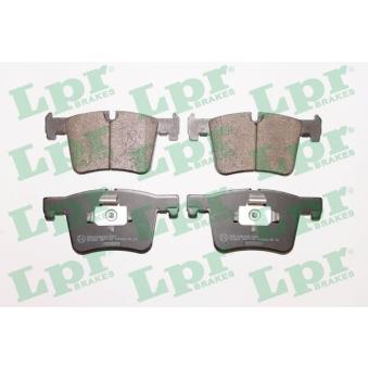 Jeu de 4 plaquettes de frein avant LPR 05P1732 pour BMW Série 4 425 d - 224cv