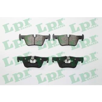 Jeu de 4 plaquettes de frein arrière LPR 05P1741 pour BMW Série 4 425 d - 224cv