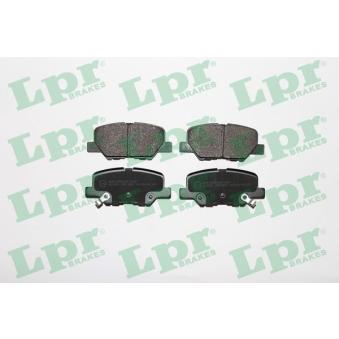 Jeu de 4 plaquettes de frein arrière LPR OEM 4605B384