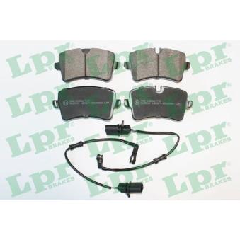 Jeu de 4 plaquettes de frein arrière LPR OEM 4G0698451H