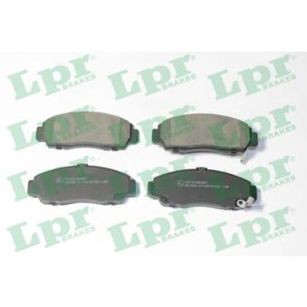 Jeu de 4 plaquettes de frein avant LPR OEM 45022SEPA11