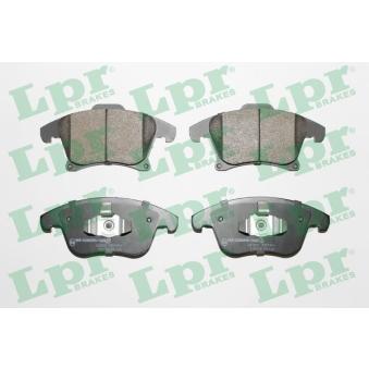 Jeu de 4 plaquettes de frein avant LPR OEM 5182149