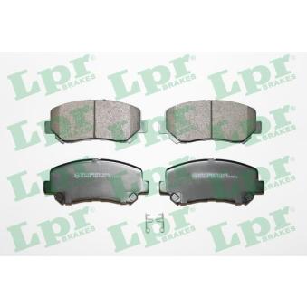 Jeu de 4 plaquettes de frein avant LPR OEM 68225170AC