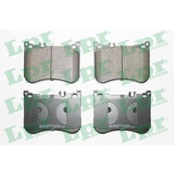 Jeu de 4 plaquettes de frein avant LPR OEM A0064208820