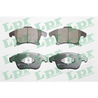 Jeu de 4 plaquettes de frein avant LPR [05P1977]