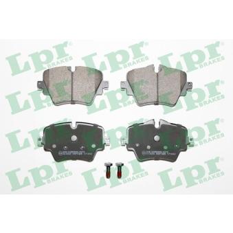 Jeu de 4 plaquettes de frein avant LPR [05P1985]