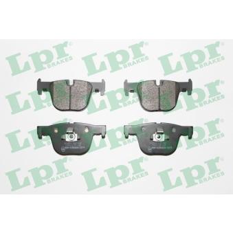 Jeu de 4 plaquettes de frein arrière LPR 05P1993 pour BMW Série 3 330 d - 258cv