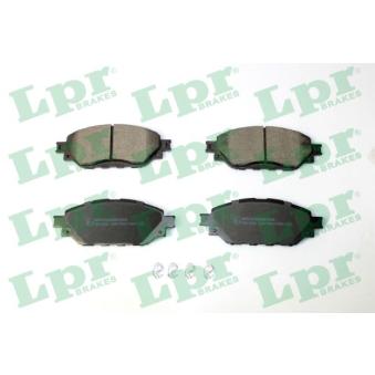 Jeu de 4 plaquettes de frein avant LPR OEM 044650K420