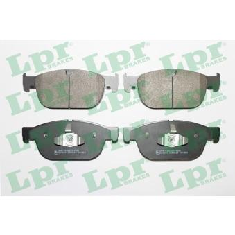 Jeu de 4 plaquettes de frein avant LPR 05P2004 pour VOLVO XC40 T5 Polestar AWD - 249cv