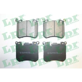 Jeu de 4 plaquettes de frein avant LPR OEM 34116793643 Jeu de 4 plaquettes de frein avant LPR OEM 34116793643