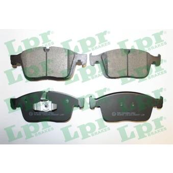 Jeu de 4 plaquettes de frein avant LPR [05P2007]