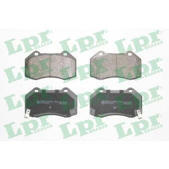 Jeu de 4 plaquettes de frein avant LPR OEM NAYF3328Z