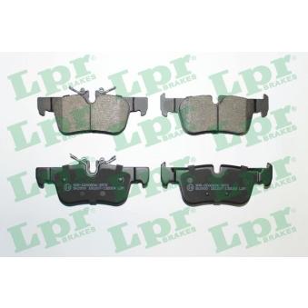 Jeu de 4 plaquettes de frein arrière LPR OEM 34216859917 Jeu de 4 plaquettes de frein arrière LPR OEM 34216859917