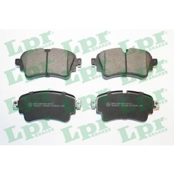 Jeu de 4 plaquettes de frein arrière LPR 05P2039 pour MERCEDES-BENZ CLASSE S 3.0 TDI quattro - 218cv