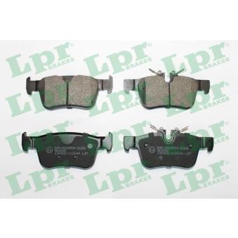 Jeu de 4 plaquettes de frein arrière LPR [05P2044]