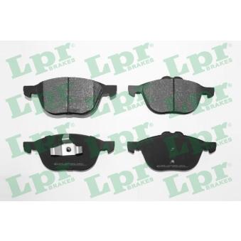 Jeu de 4 plaquettes de frein avant LPR OEM 2048661