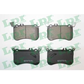Jeu de 4 plaquettes de frein avant LPR [05P2100]