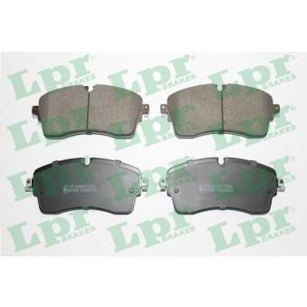 Jeu de 4 plaquettes de frein avant LPR 05P2128 pour VOLKSWAGEN LT 2.0 D 4x4 - 241cv