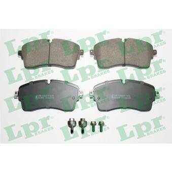 Jeu de 4 plaquettes de frein avant LPR OEM JDE39759