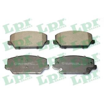 Jeu de 4 plaquettes de frein avant LPR OEM 58101G8A30