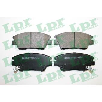 Jeu de 4 plaquettes de frein avant LPR OEM 48130350C0