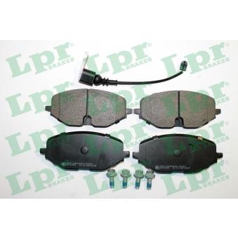 Jeu de 4 plaquettes de frein avant LPR OEM 5WA698151 Jeu de 4 plaquettes de frein avant LPR OEM 5WA698151