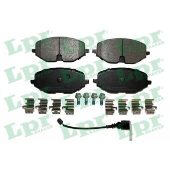Jeu de 4 plaquettes de frein avant LPR OEM 5WA698151 Jeu de 4 plaquettes de frein avant LPR OEM 5WA698151